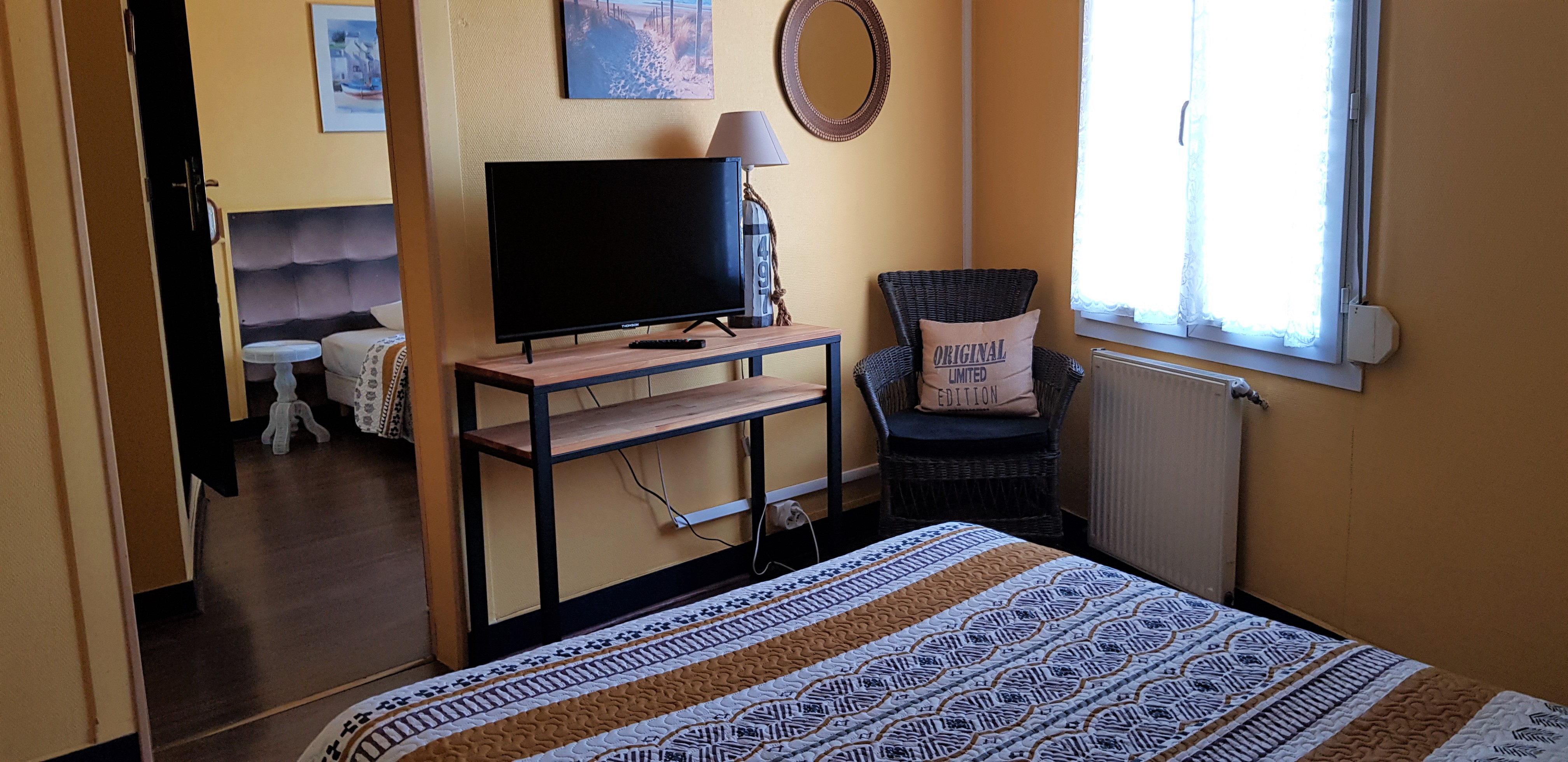 room for 3 persons in Fécamp